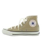 コンバース CONVERSE CANVAS ALL STAR COLORS HI キャンバスオールスターカラーズハイ スニーカー ロゴ US5 24cm ベージュ /BB