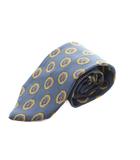 グッチ GUCCI ネクタイ ワイドタイ 総柄 シルク 青 ブルー マルチカラー /MI ■OS ■OH ■MA