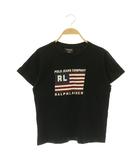 ポロジーンズ ラルフローレン POLO JEANS 半袖Tシャツ プリント コットン M ブラック /MY ■OS ■MA