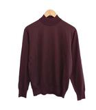 バーバリー BURBERRY ハイネック ウールニット セーター 長袖 M ボルドー /MY ■OS ■GY09