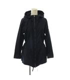 プラダ PRADA 3 2020 291372 トライアングルロゴ フーデッドナイロンジャケット ジップアップ 38 ネイビー /HK ■OS