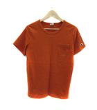チャンピオン CHAMPION Tシャツ カットソー 半袖 ラウンドネック 無地 L オレンジ /YS26