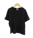 フリークスストア FREAKS STORE Tシャツ カットソー 半袖 ラウンドネック 無地 F 黒 ブラック /YS31
