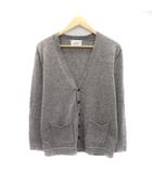 アーバンリサーチ サニーレーベル URBAN RESEARCH Sonny Label カーディガン ミドル丈 Vネック 麻 リネン混 L グレー /YK7
