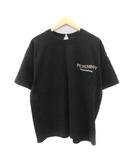フリークスストア FREAKS STORE カオヨリナカミ kaoyorinakami Tシャツ カットソー 半袖 オーバーサイズ M マルチカラー 黒 ブラック /YK32