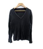 インターナショナルギャラリービームス INTERNATIONAL GALLERY BEAMS Tシャツ カットソー 長袖 Vネック S チャコールグレー /SM16