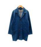 チャオパニック CIAOPANIC デニムコート スプリングコート ロング丈 無地 M 青 ブルー /SY9