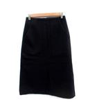 フレアスカート ミモレ丈 1 紺 ネイビー /SM30