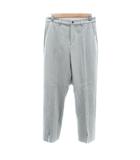 シェリー cherie スラックスパンツ テーパードパンツ ロング丈 スリット 3 L グレー /HO4