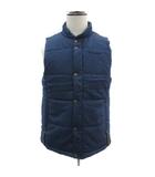  ティアンディー TYANDY スノーボードウェア 中綿ベスト ジャケット ミドル丈 スタンドカラー S 紺 ネイビー /YS12