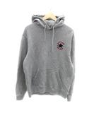 コンバース CONVERSE スウェット パーカー プルオーバー 長袖 刺繍 LL グレー /HO2