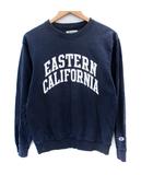 チャンピオン CHAMPION トレーナー プリント ロゴ刺繍 M 紺 ネイビー /SM21