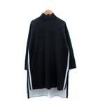 セモアージュ c'est moijeu ニットワンピース ミニ丈 ハイネック 長袖 グレー /SM23