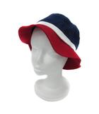 リー LEE 帽子 バケットハット ロゴ刺繡 M マルチカラー 紺 ネイビー /YS40 男の子 女の子