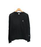 チャンピオン CHAMPION トレーナー  スウェット コットン ワンポイント ロゴ L ブラック 黒 /KT9