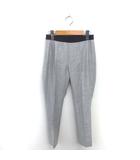  エムフィル M・Fil easytrousers テーパード センタープレス パンツ ウエストゴム 薄手 36 グレー /TT