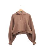  クティール kutir プルオーバー パーカー シンプル S ブラウン 茶 /KT32