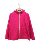  HEAD ジップアップ パーカー ロゴ刺繍 ナイロン L ピンク /FT21