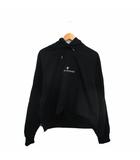  neuco n プルオーバー パーカー フード コットン 文字 1 ブラック 黒 /KT22