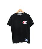 チャンピオン CHAMPION Tシャツ カットソー 半袖 コットン ロゴ L ブラック 黒 /KT21