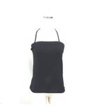 イエナ IENA ベアトップ チューブトップ ホルターネック 無地 シンプル 黒 ブラック /TT