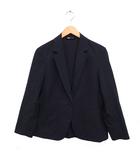 ユニクロ UNIQLO × セオリー Theory テーラード ジャケット シングル 無地 S ブラック 黒 /FT15