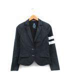 ギルドプライム GUILD PRIME テーラードジャケット ブレザー コットン シンプル 36 ブルー 青 /KT22