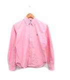 国内正規品 ボタンダウン シャツ 長袖 ワンポイント ロゴ 11 ピンク /KT12