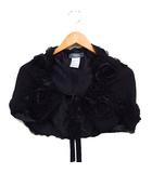 フランコフェラーロ FRANCO FERRARO パーティーボレロ シルク フラワーモチーフ ブラック 黒 /FT40