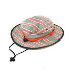 コロンビア Columbia 帽子 サファリハット アウトドア 顎紐 裏メッシュ コットン L/XL グリーン 緑 /KT2