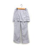 エレッセ ellesse タグ付き テニスウェア 2点セット ジャージ スコート ミニ パンツ ストレート ギャザー ドローストリング M アルミニウム /NT29