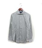 ポロ ラルフローレン POLO RALPH LAUREN 国内正規品 ホリゾンタルカラー チェック シャツ カジュアル コットン 綿 ラウンドヘム 長袖 S カーキ /NT24