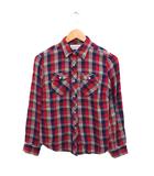 デニム&サプライ ラルフローレン DENIM & SUPPLY RALPH LAUREN 国内正規品 チェック シャツ 長袖 コットン 綿 S レッド 赤 /FT44