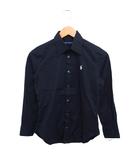 ラルフローレン RALPH LAUREN 国内正規品 ロゴマーク刺繍 シャツ 長袖 コットン 綿 7 ブラック 黒 /FT5