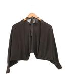 マイストラーダ Mystrada ニット カーディガン トッパー ネックリボン シンプル 38 ブラウン 茶 /KT32