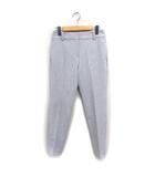 プラステ PLST ストレッチ テーパード パンツ ウール混 XS ライトグレー /FT8