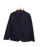 セオリー Theory テーラードジャケット シングル 無地 ナイロン 6 ブラック 黒 /FT28