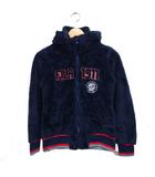 GOLF 国内正規品 ゴルフ フード付きブルゾン フリース アウター M ネイビー 紺 /FT21