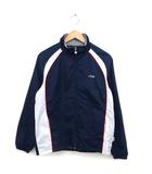 国内正規品 スポーツウェア ウィンドブレーカー ジャンパー ラグランスリーブ 裏起毛 ロゴ ジップアップ M 紺 ネイビー /NT6