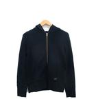 マイカ&ディール MICA&DEAL ジップアップ パーカー 長袖 コットン シンプル 38 ネイビー 紺 /KT13