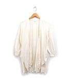 アーバンリサーチ ドアーズ URBAN RESEARCH DOORS ロング カーディガン 無地 コットン ニット One ナチュラル /FT28