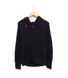 チャンピオン CHAMPION × ila vee dub ジップアップ パーカー ロゴプリント コットン 綿 S ブラック 黒 /FT4