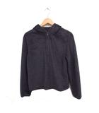 ケーティー キヨコ タカセ  K.T KIYOKO TAKASE フリース ジップアップ パーカー 無地 チャコール /FT34