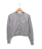 スナイデル SNIDEL カーディガン 長袖 ワンポイント グレー 灰 /KT32