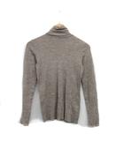 イエナ IENA ニット セーター 長袖 タートルネック ウール シンプル グレー 灰 /KT29