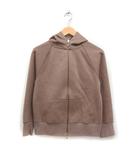 バンヤードストーム BARNYARDSTORM ジップアップ パーカー 無地 コットン 綿 1 モカ /FT15