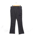 リーバイス レッドループ LEVI'S redloop フレア カーゴ パンツ チェック コットン 綿 28 グレー 灰 /FT11