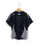 ミズノ MIZUNO ピステ シャツ 半袖 野球 バレーボール S ブラック 黒 /FT28