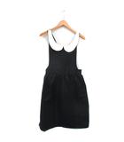  ピンクトリック Pink TRICK エプロン フリル シンプル ブラック 黒 /KT24