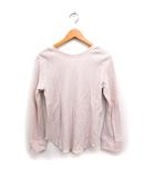 ミラオーウェン Mila Owen ワッフル Tシャツ カットソー 長袖 無地 コットン 綿 0 アイボリー 白 /FT16